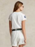 Polo Ralph Lauren Wimbledon 2024 Polo Bear Cotton Jersey T-Shirt, Ceramic White