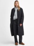 Barbour Quilted Coat, Black