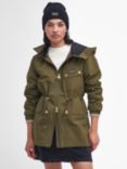 Barbour International Alicia Waterproof Jacket, Empire Green