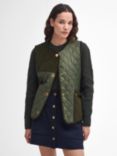 Barbour Healy Quilted Liner Gilet, Olive