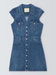 PAIGE Jaxsyn Denim Mini Dress, Kamilla