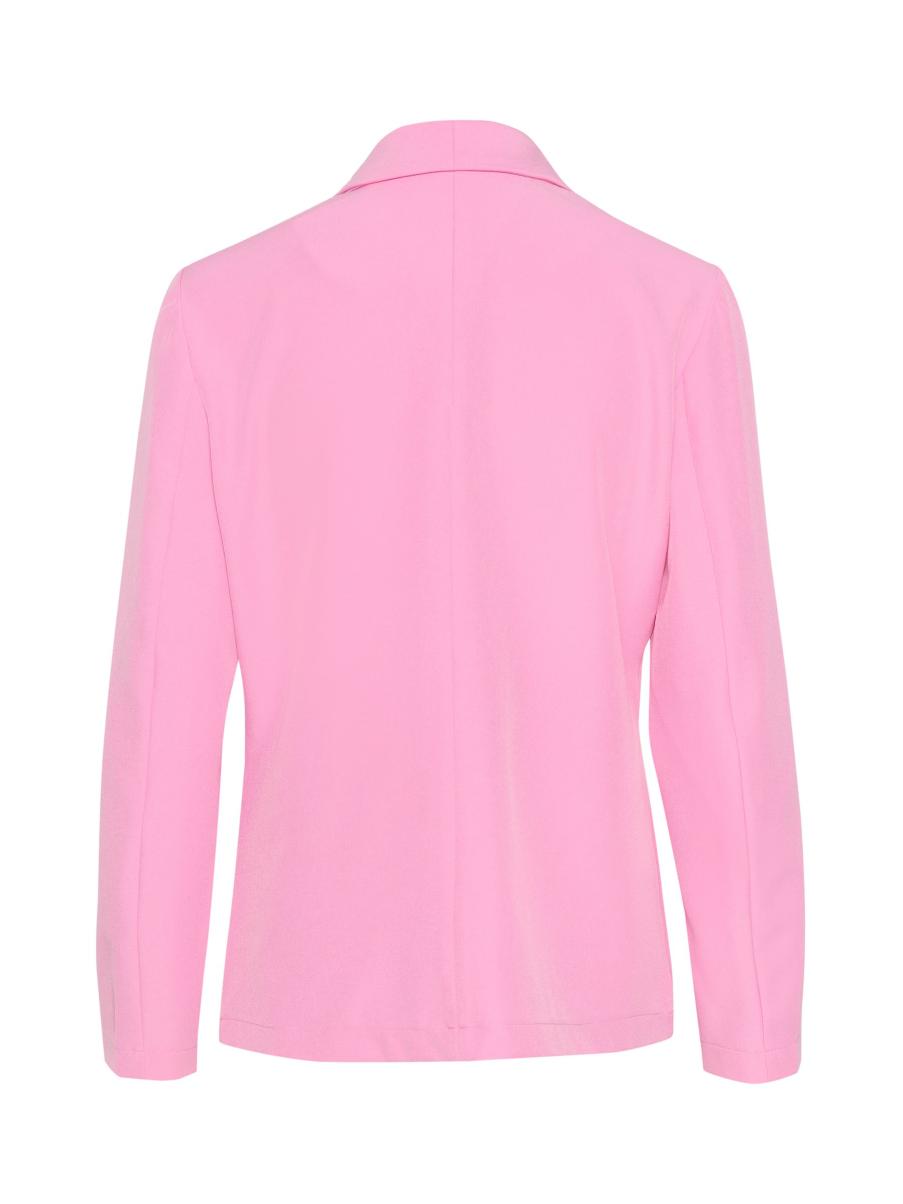 Buy Saint Tropez Celest Shawl Collar Button Blazer, Fuchsia Pink Online at johnlewis.com