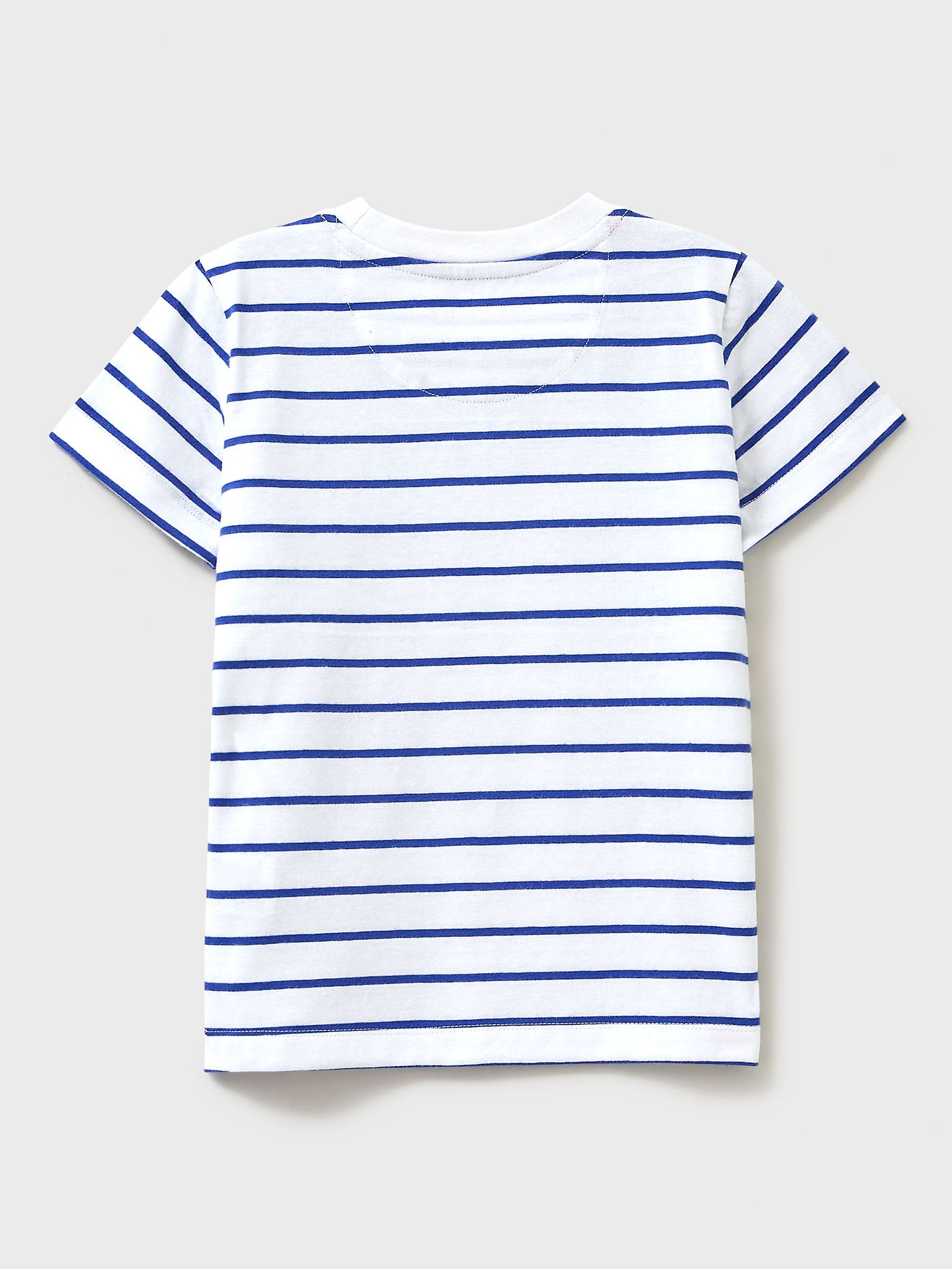 Buy Crew Clothing Kids' Ribbon Striped T-Shirt, Multi Online at johnlewis.com