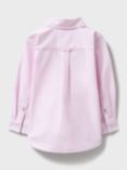 Crew Clothing Kids' Long Sleeve Oxford Shirt, Light Pink