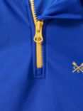 Crew Clothing Kids' Logo Solid Rash Vest, Navy Blue