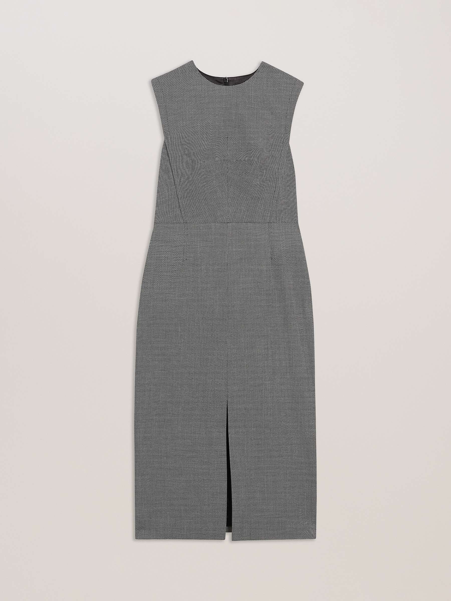 Buy Ted Baker Yutakad Tailored Midi Dress, Grey Online at johnlewis.com