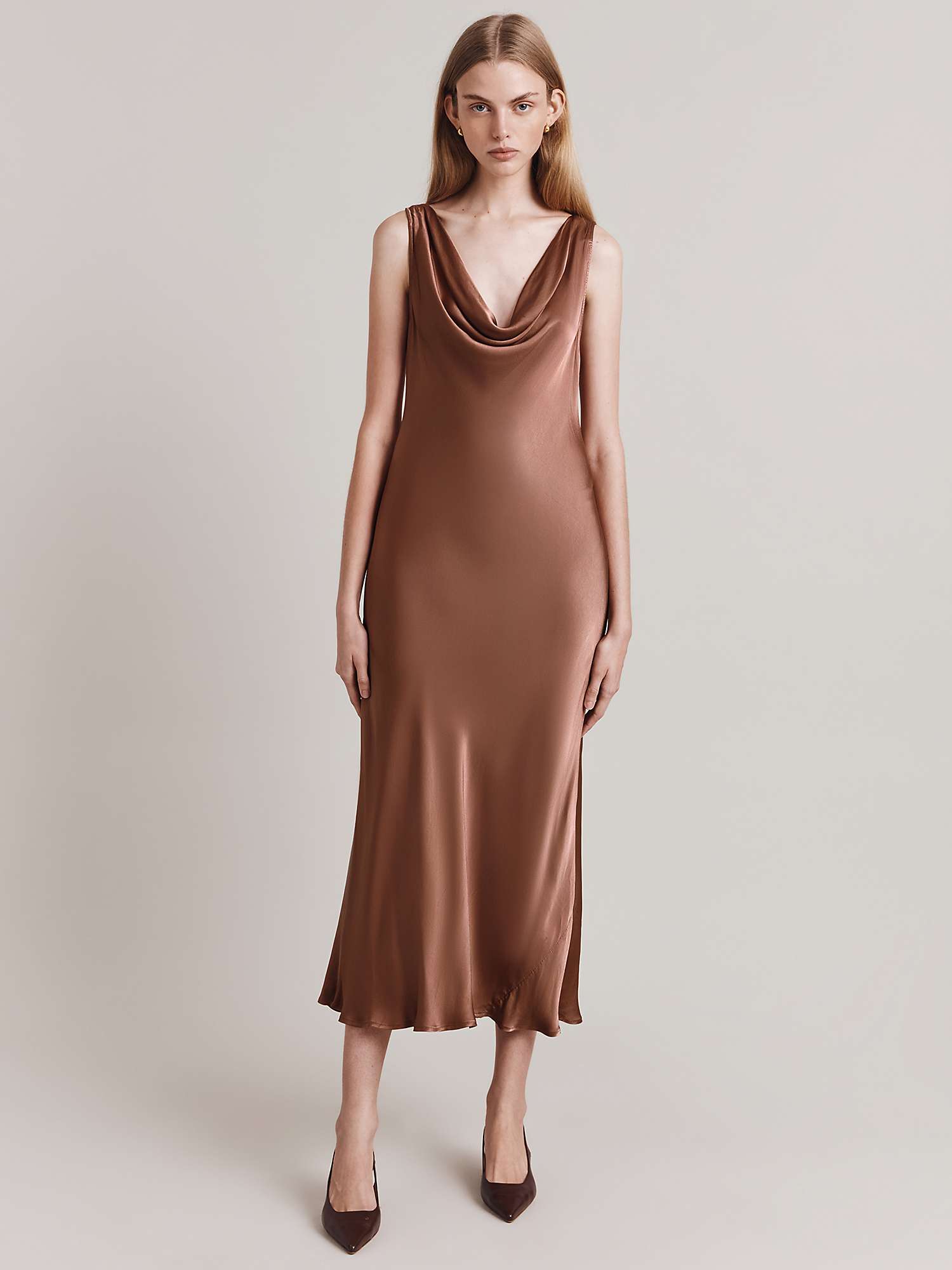 Buy Ghost Olive Dress, Amber Online at johnlewis.com