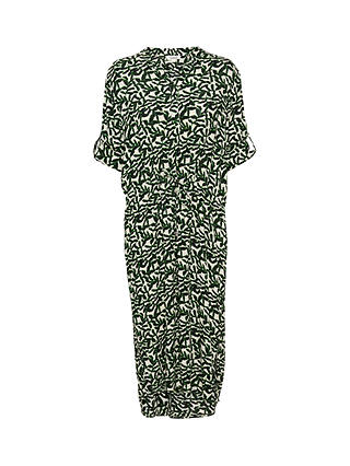 Soaked In Luxury Zaya Viscose Knee Length Dress, Medium Green
