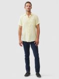 Rodd & Gunn Palm Beach Linen Shirt, Limon