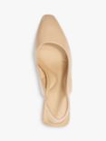 Dune Cadance Patent Sling Back Espadrille, Blush, Blush-patent