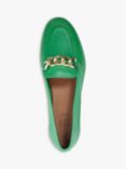 Dune Goldsmith Leather Chain Detail Loafers