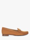 Dune Glenniee Suede Comfort Snaffle Loafers, Tan