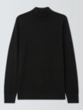 Kin Merino Wool Mock Neck Jumper, Black