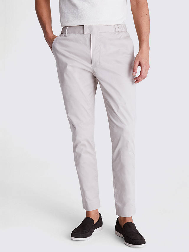 Moss Slim Fit Worker Chinos, Grey