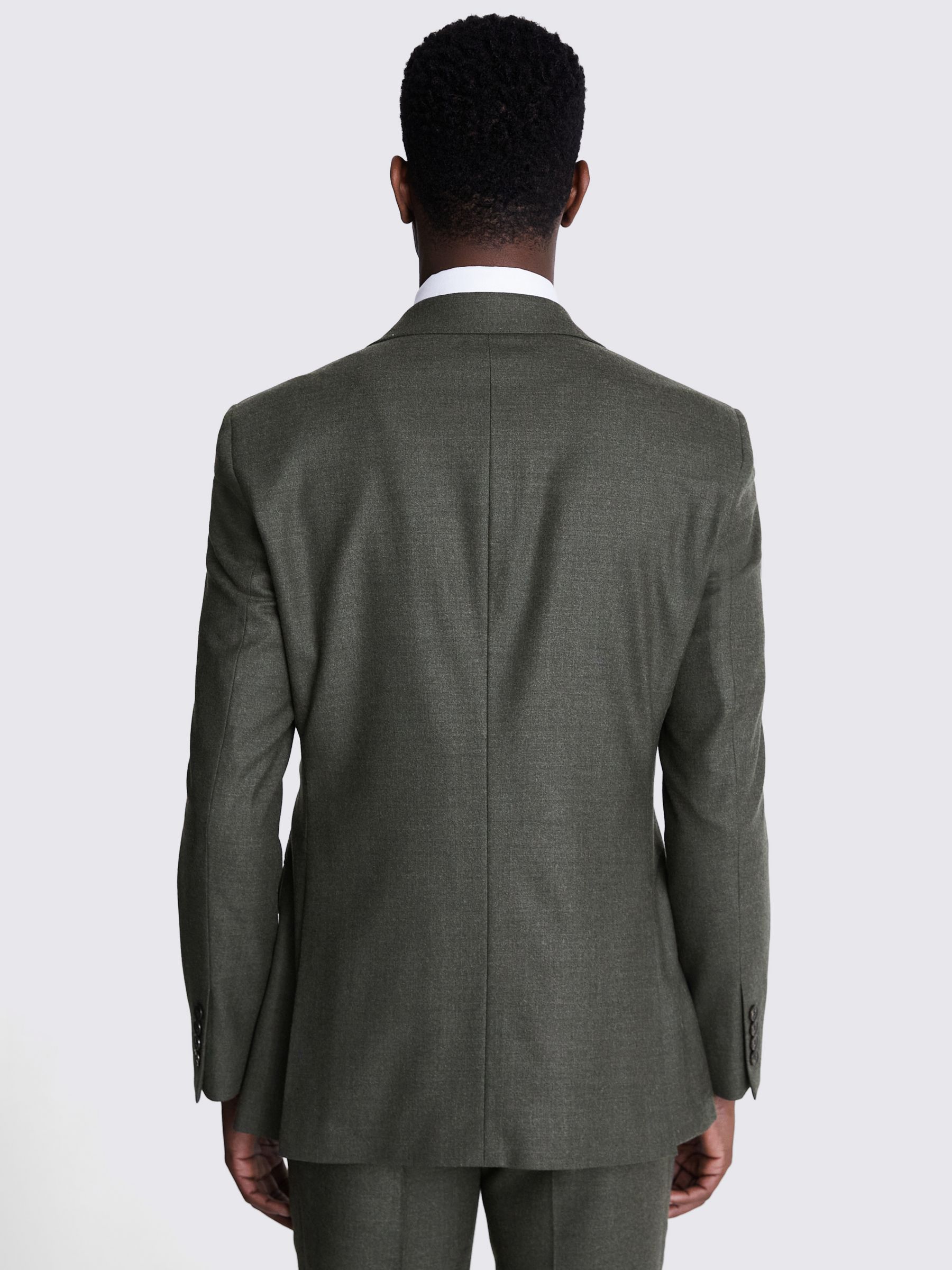 Moss Tailored Fit Performance Suit Jacket, Green, 46R