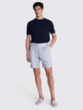 Moss Linen Shorts, Grey
