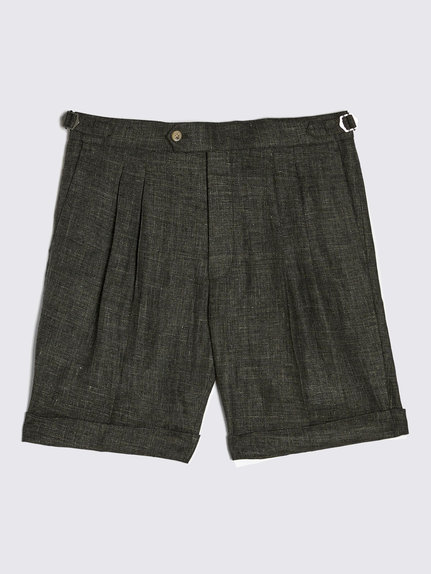 Buy Moss Linen Shorts Online at johnlewis.com
