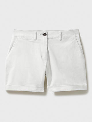 Crew Clothing Chino Shorts, White
