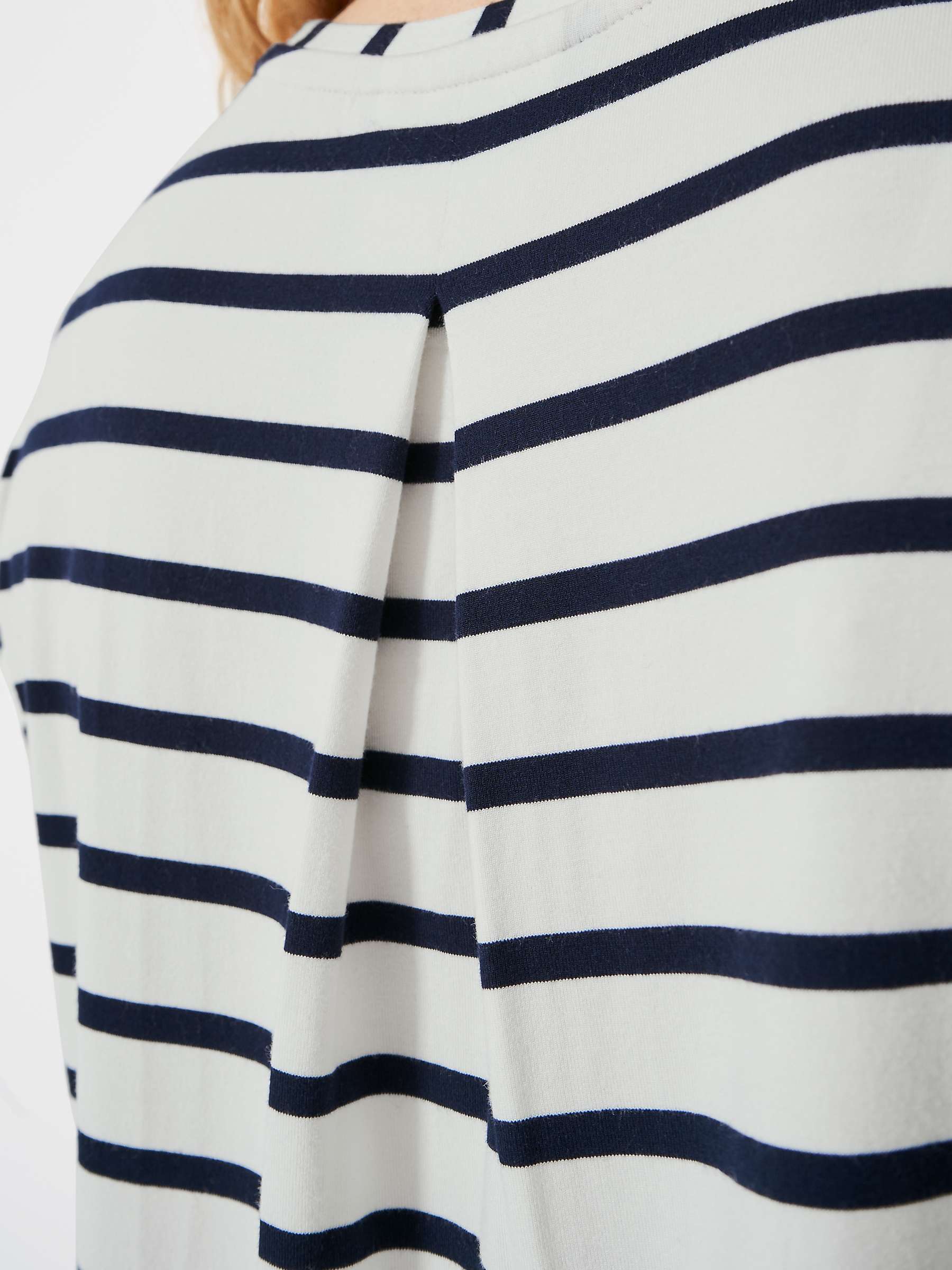Buy Crew Clothing Ruby Stripe T-Shirt, White/Navy Online at johnlewis.com