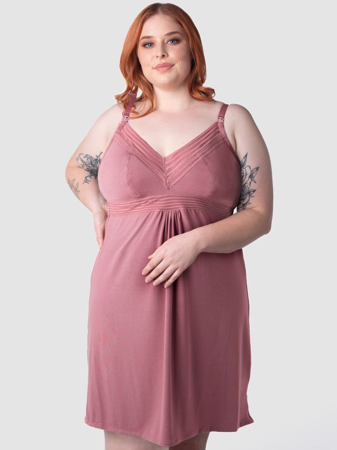 Buy Hotmilk Dream Lace Trim Full Cup Nightdress Online at johnlewis.com