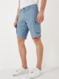 Crew Clothing Cargo Shorts, Light Blue