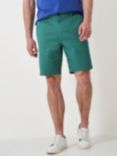 Crew Clothing Bermuda Stretch Chino Shorts, Mid Green