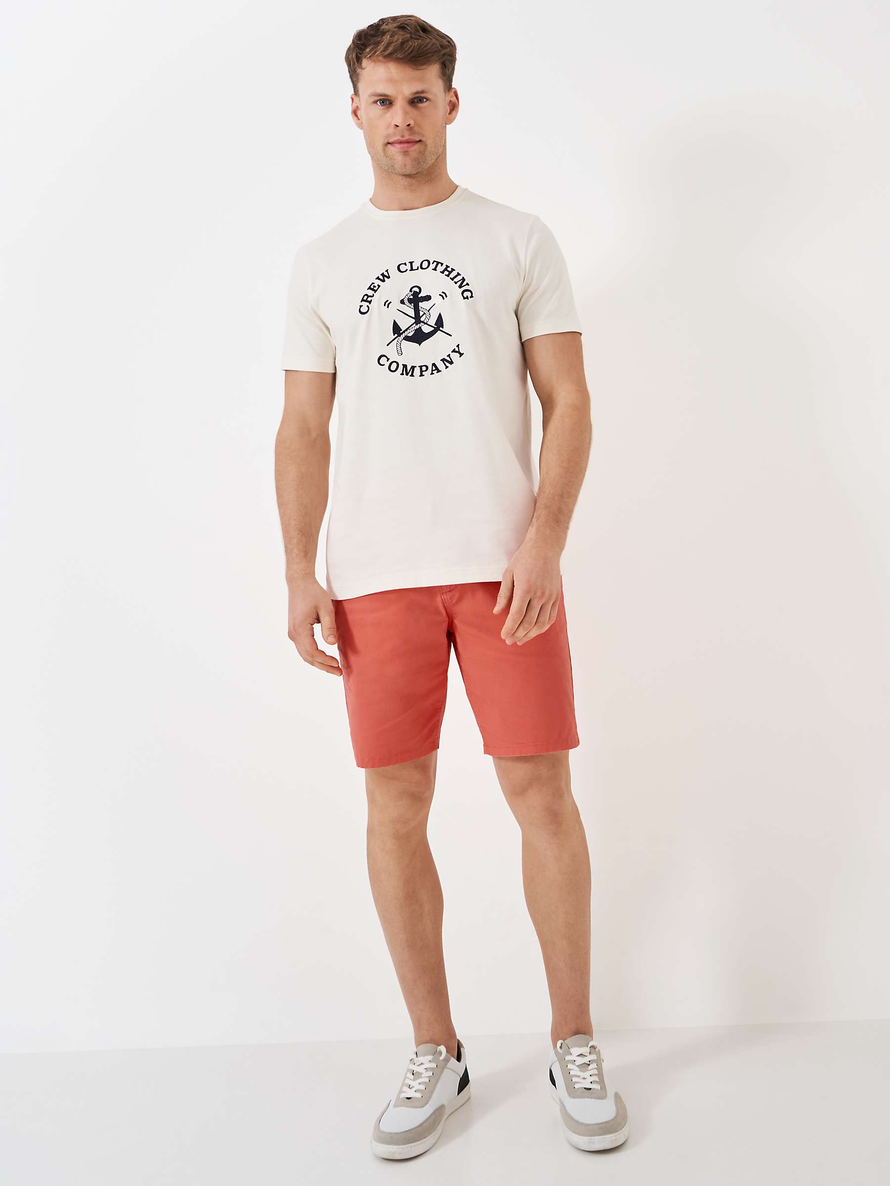 Buy Crew Clothing Bermuda Stretch Chino Shorts Online at johnlewis.com