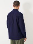 Crew Clothing Garment Dyed Oxford Shirt, Navy Blue