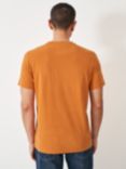 Crew Clothing Crew Neck Cotton T-Shirt, Mid Orange