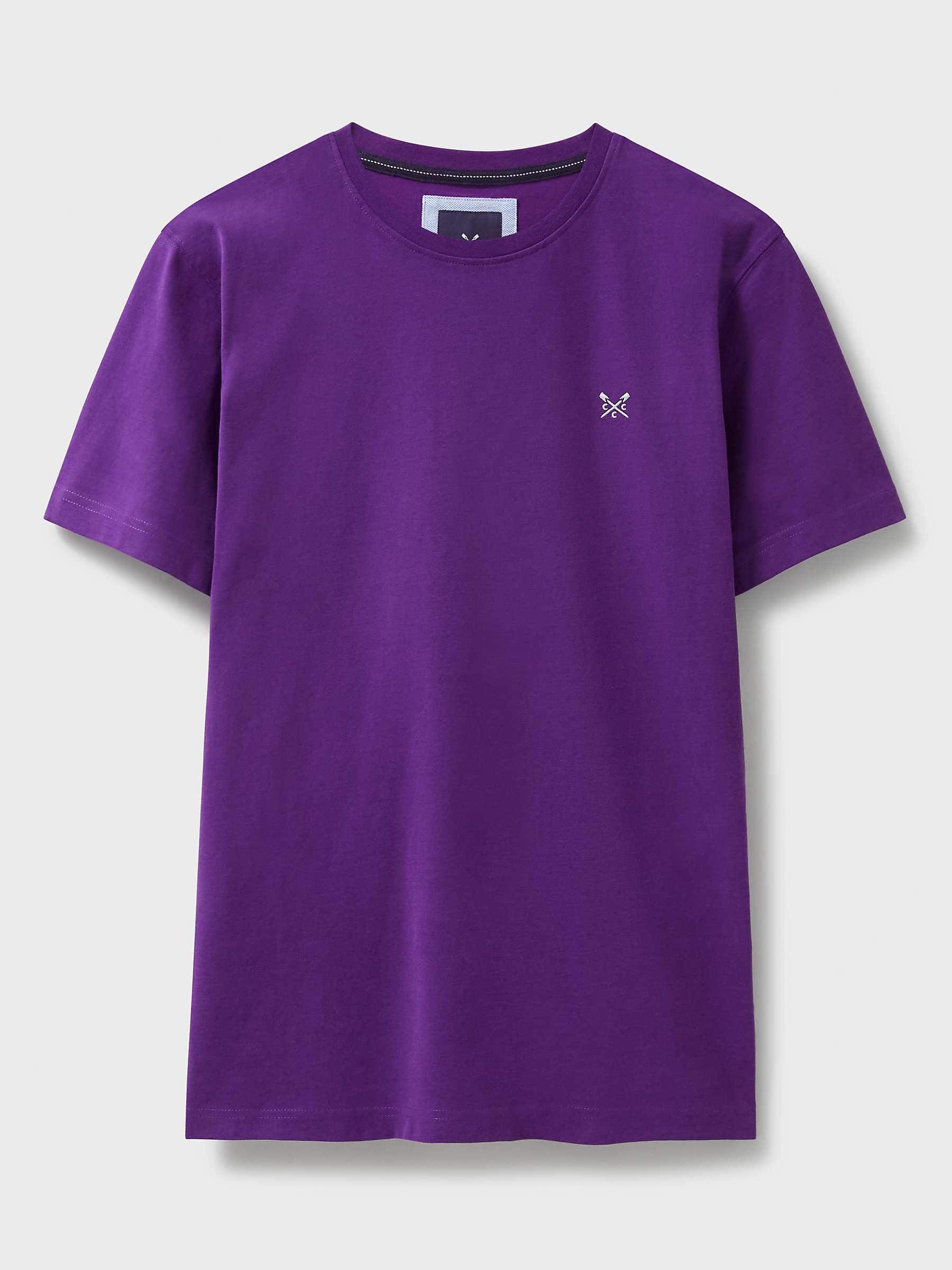 Buy Crew Clothing Crew Neck Cotton T-Shirt Online at johnlewis.com