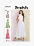 Simplicity Misses' Dresses Sewing Pattern, SS9920