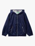 Benetton Kids' Hooded Rain Jacket