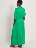 Monsoon Everly Maxi Jersey Dress, Green