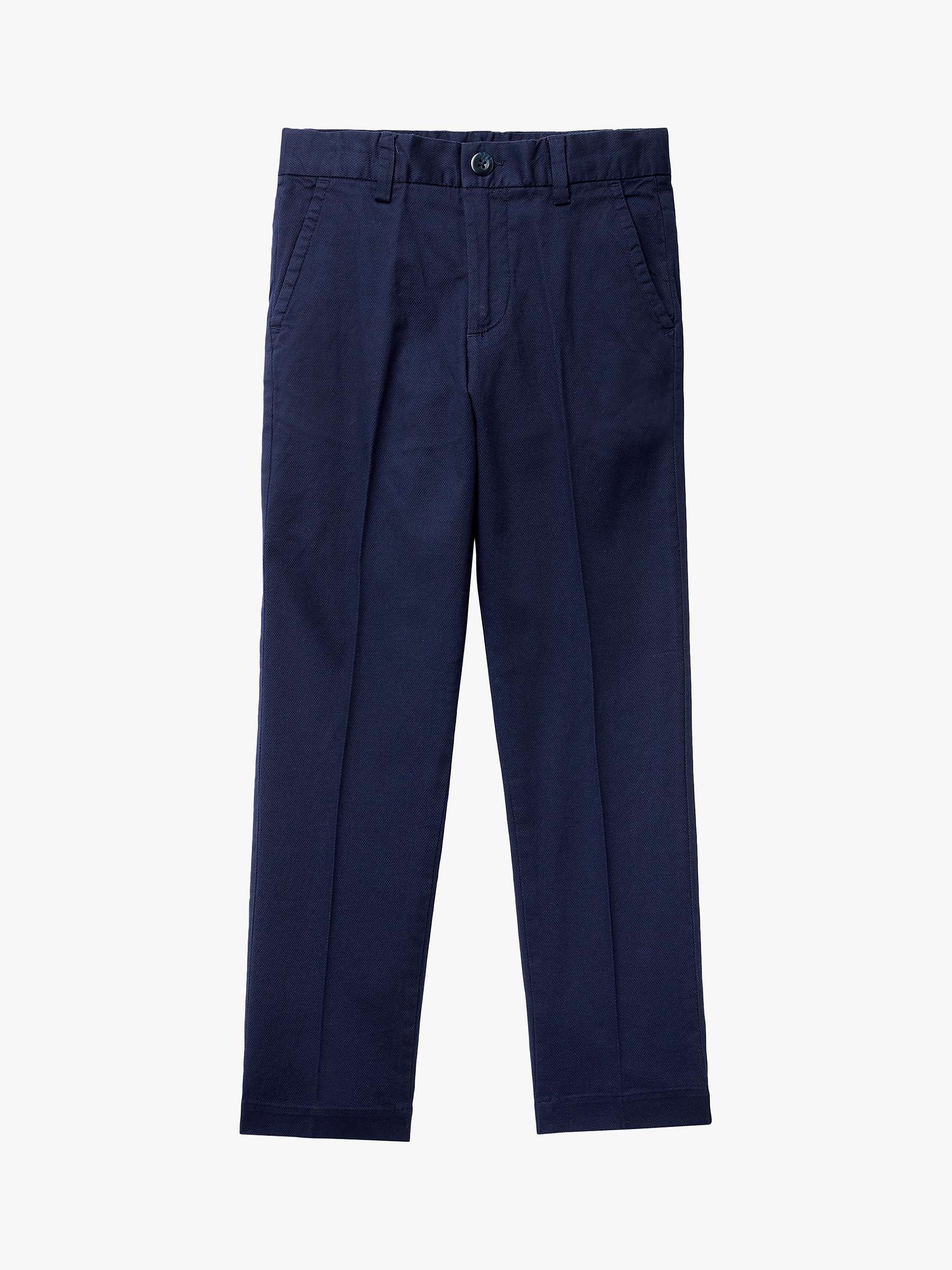 Buy Benetton Kids' Elegant Trousers, Blue Online at johnlewis.com