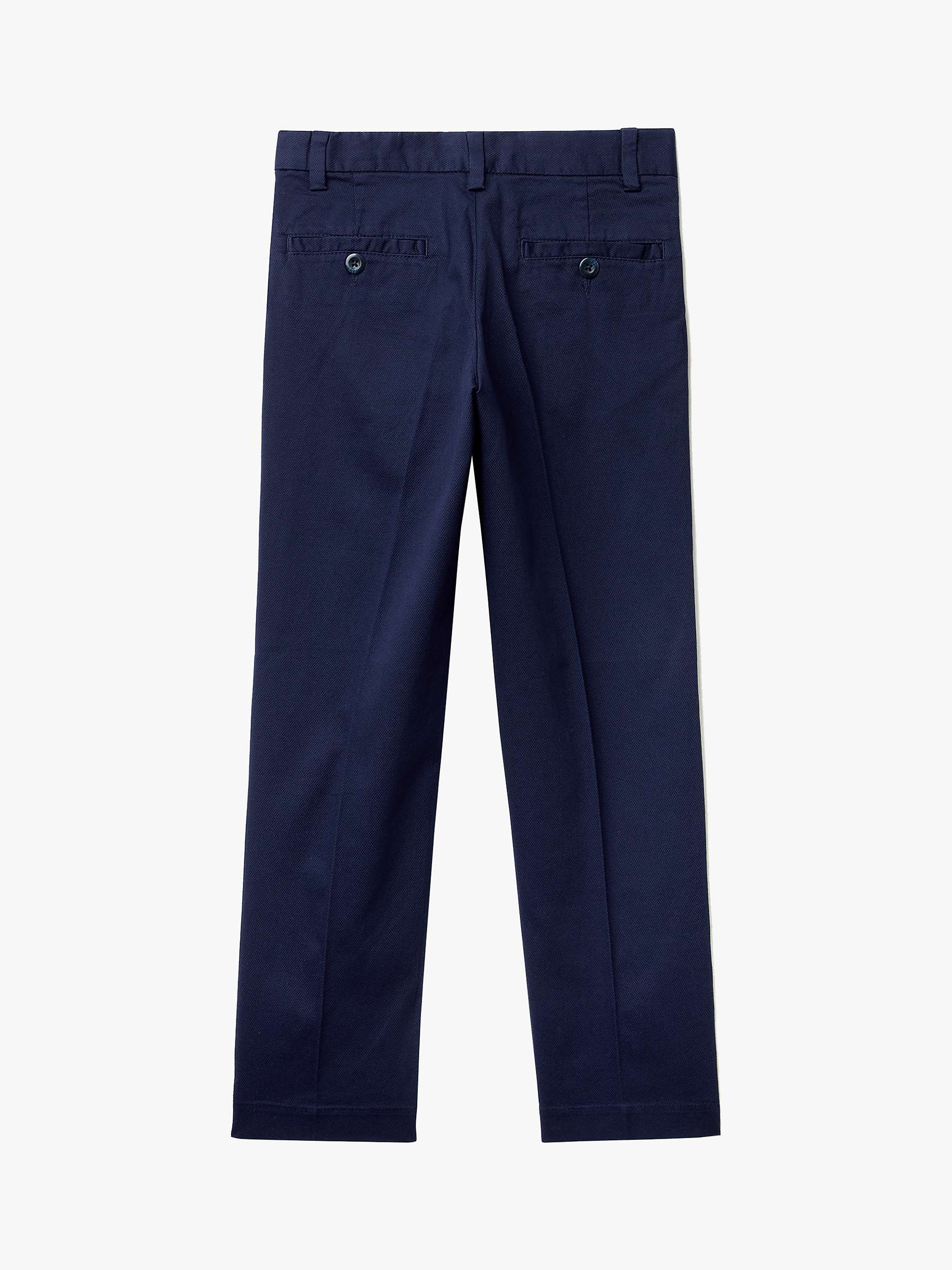 Buy Benetton Kids' Elegant Trousers, Blue Online at johnlewis.com