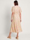 Monsoon Tatum Floral Midi Dress, Multi