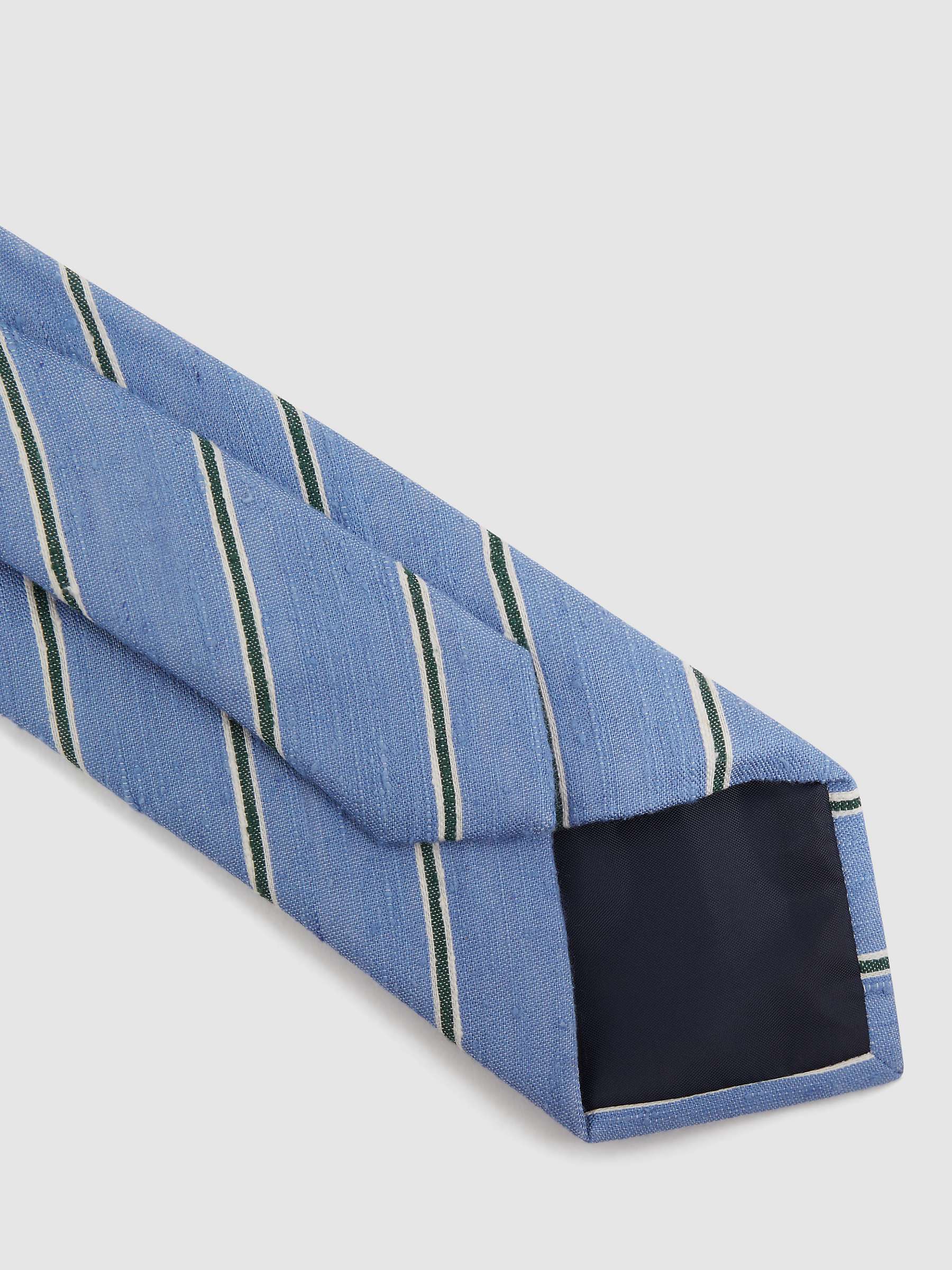 Buy Reiss Ravenna Stripe Silk Blend Tie Online at johnlewis.com