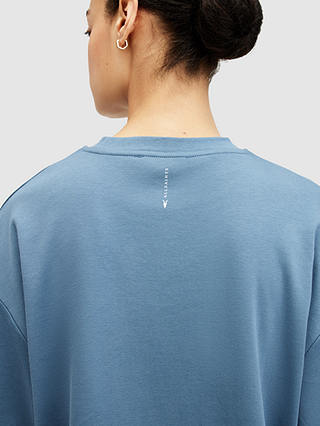 AllSaints Amelie T-Shirt, Petrol Blue