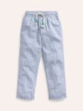 Mini Boden Kids' Summer Stripe Pull On Trousers