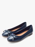 Moda in Pelle Feebie Leather Ballet Pumps