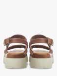 Moda in Pelle Netty Leather Sandals, Tan