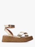 Moda in Pelle Pashyn Leather Sandals, Champagne