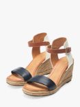 Moda in Pelle Phyllis Leather Wedge Heel Sandals