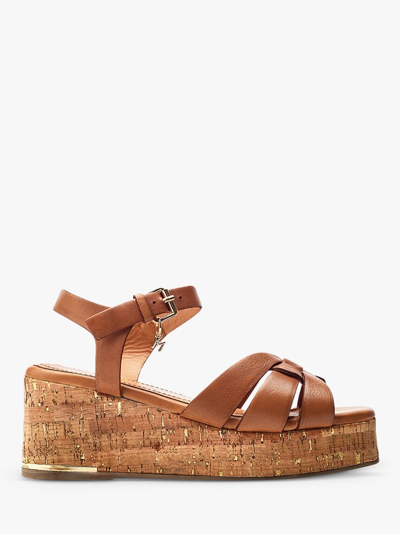 Moda in Pelle Poppiee Leather Wedge Heel Sandals