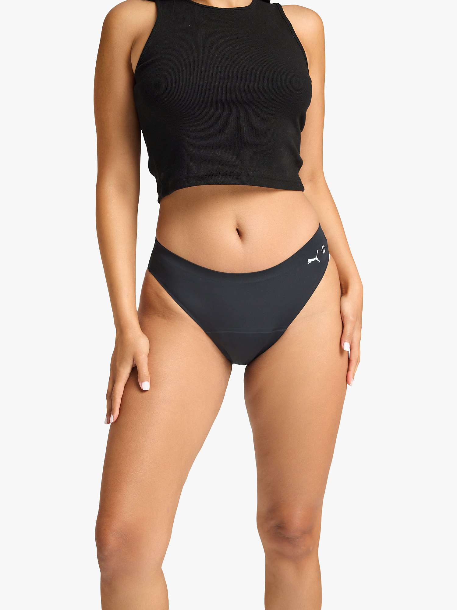 Buy Modibodi x Puma Seamfree Active Bikini Briefs Online at johnlewis.com