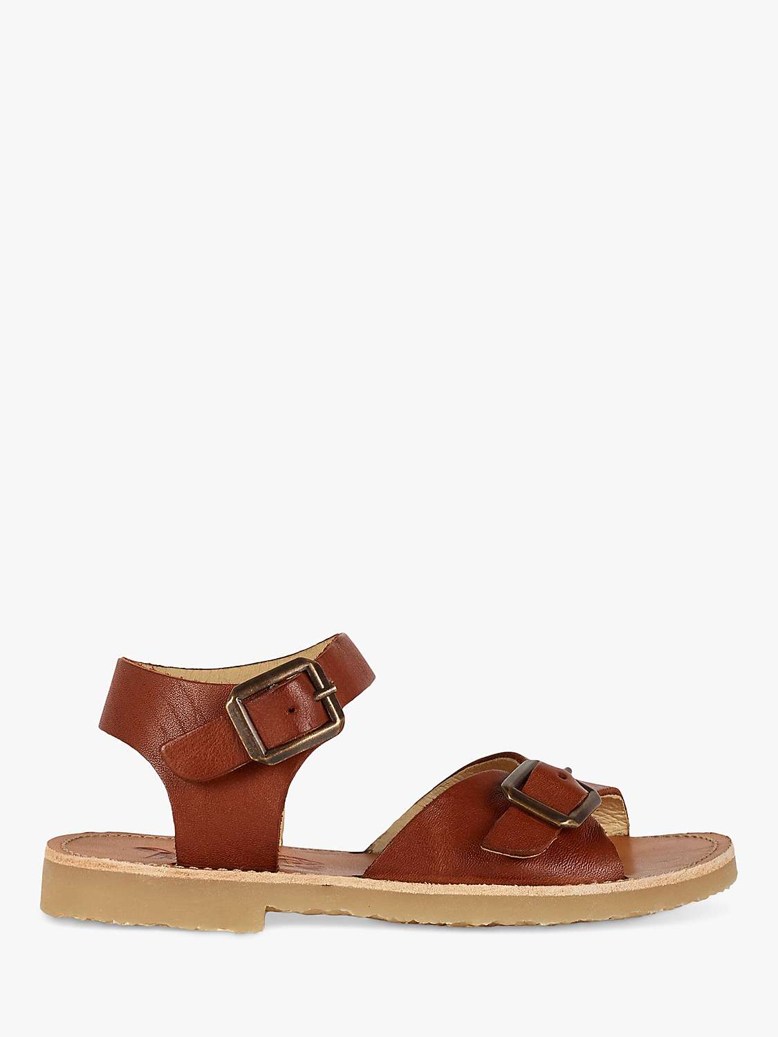 Buy Young Soles Kids' Sonny Two Part Leather Sandals Online at johnlewis.com