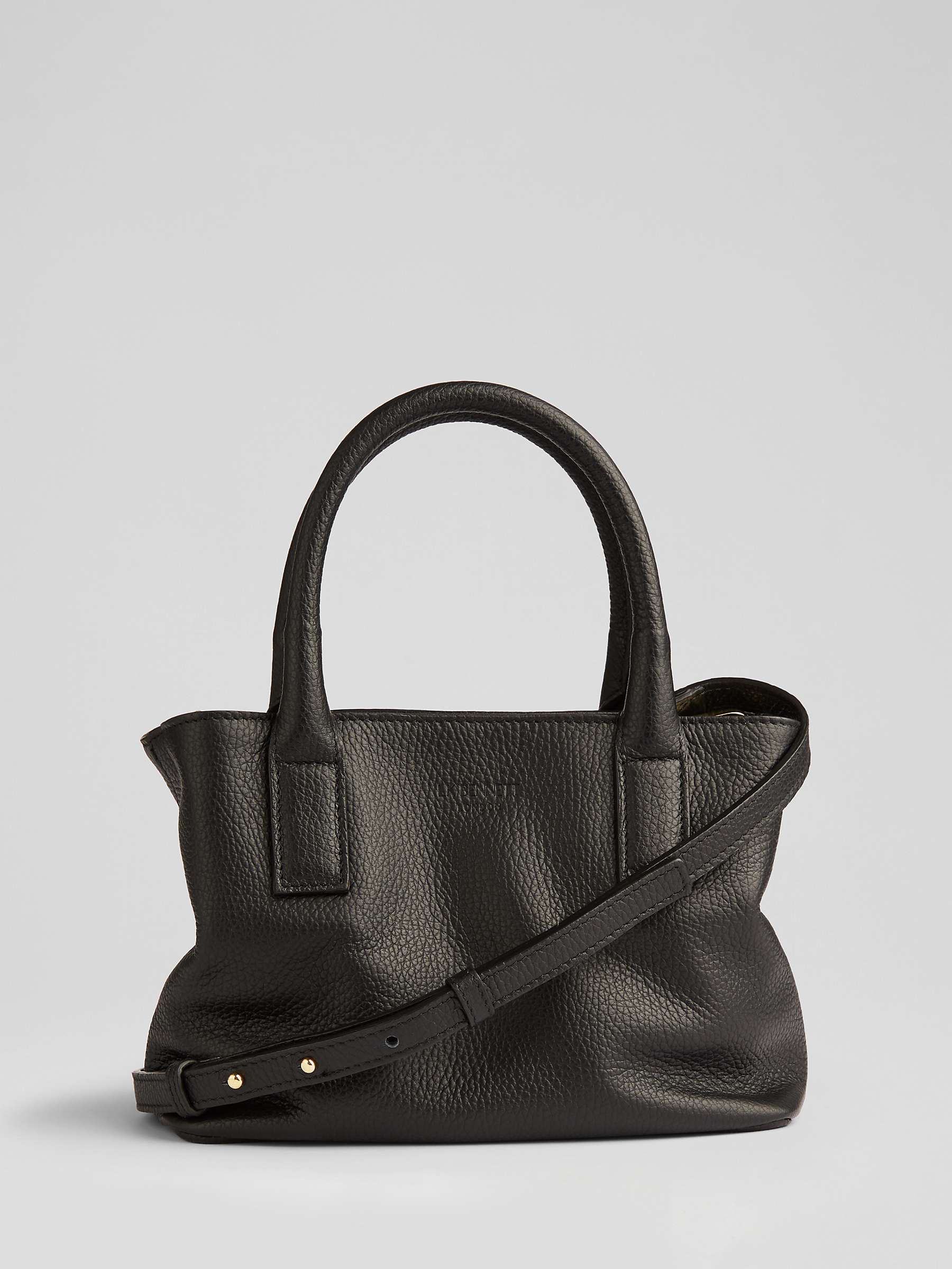 Buy L.K.Bennett Lilith Grainy Leather Mini Tote Bag Online at johnlewis.com