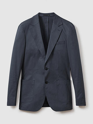 Reiss Crawford Regular Fit Suit Jacket, Airforce Blue