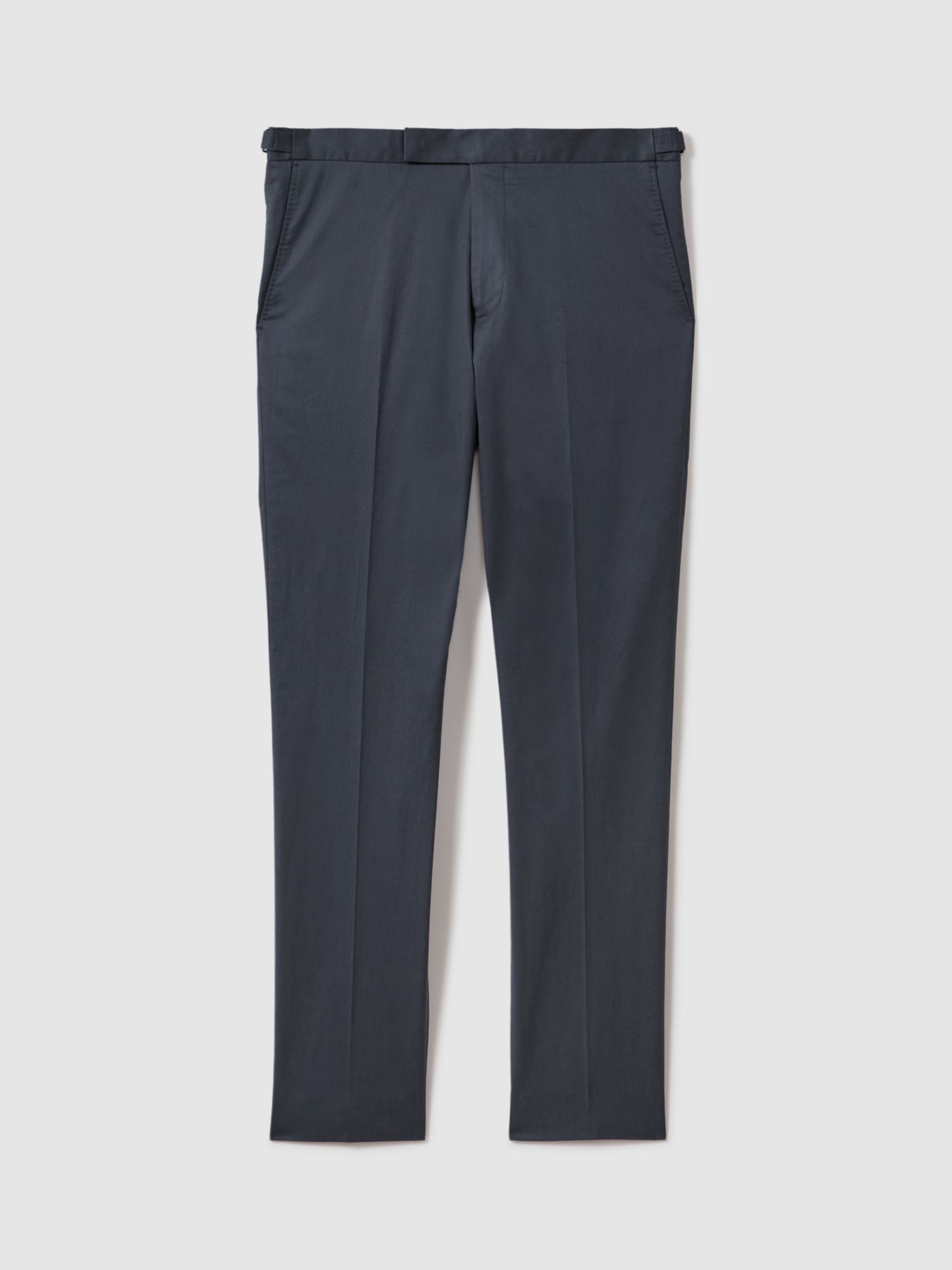 Reiss Crawford Trousers, Airforce Blue, 28R