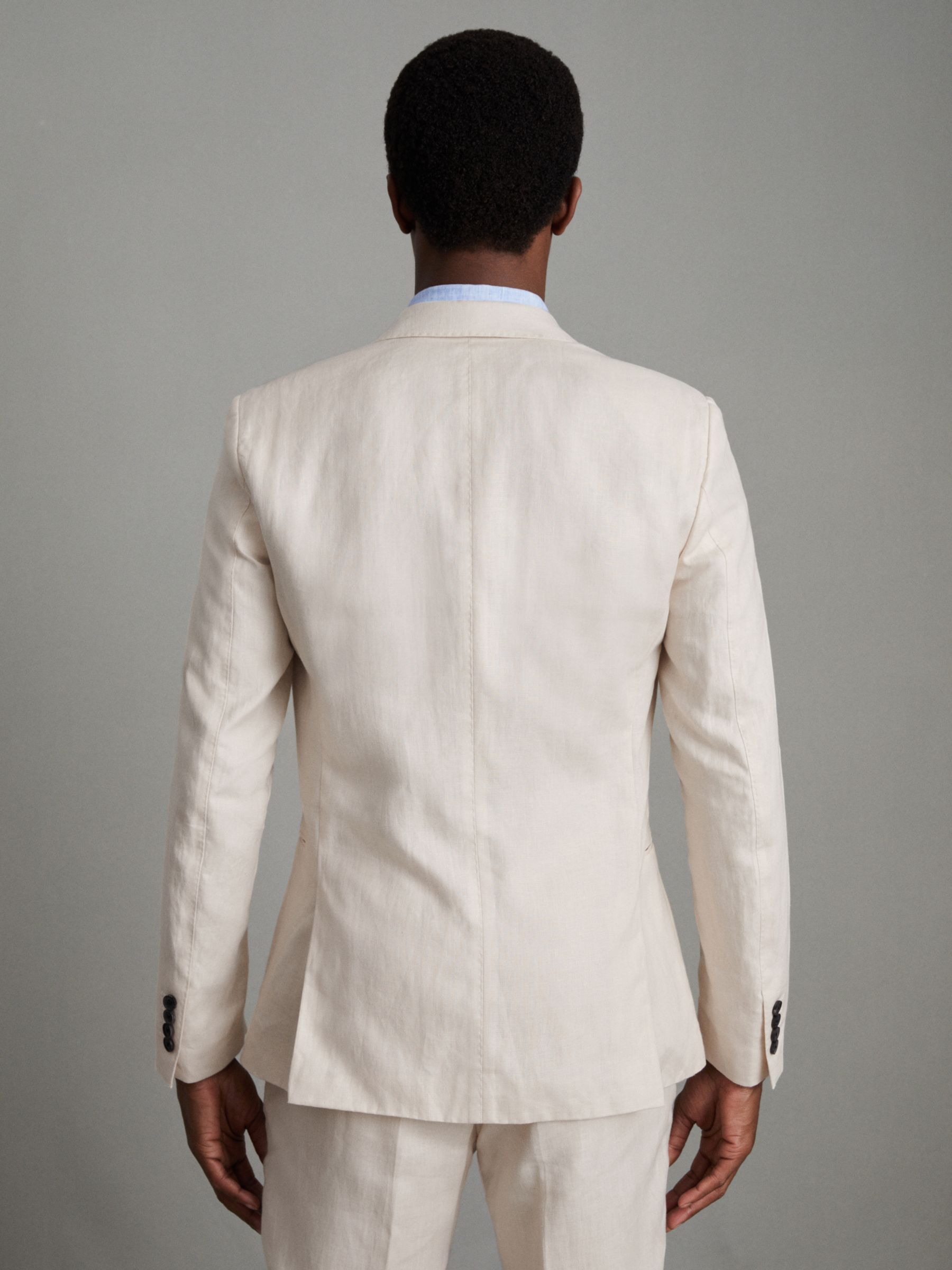 Buy Reiss Kin Linen Tailored Jacket Online at johnlewis.com